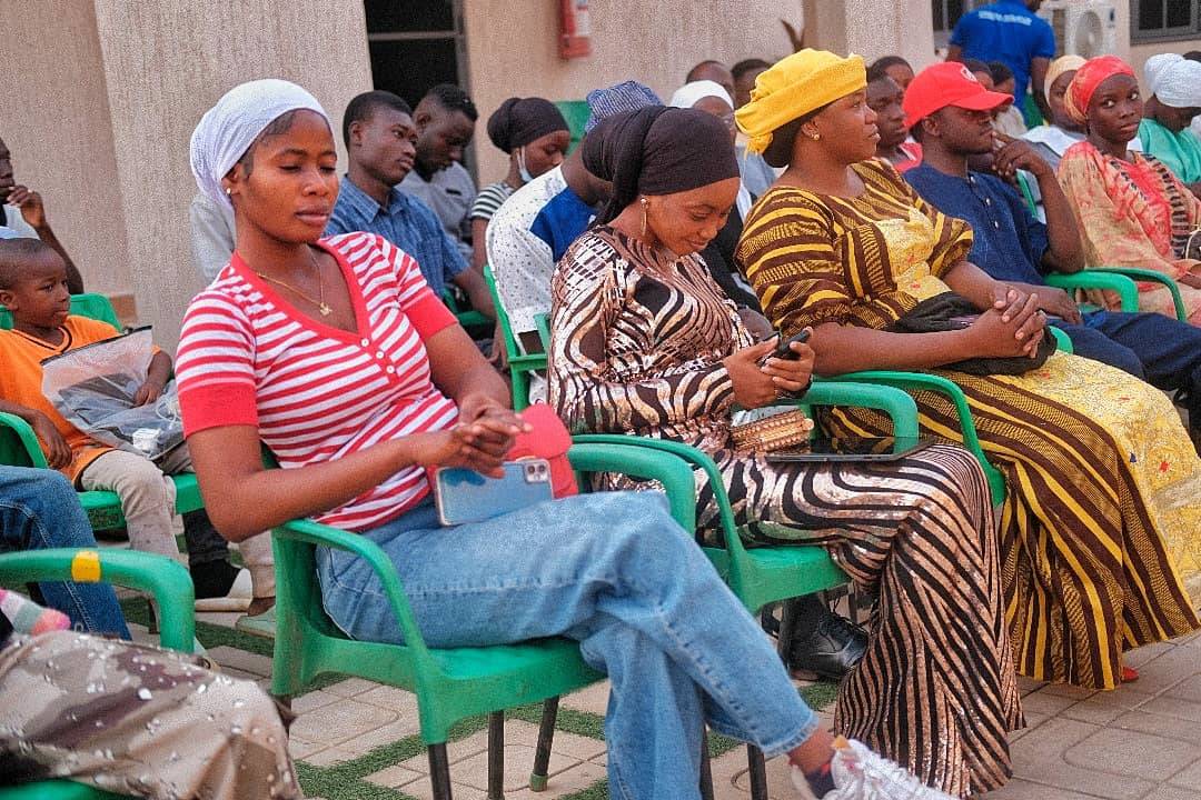 Young girls at Yendi Youth Summit Young girls at Yendi Youth Summit
