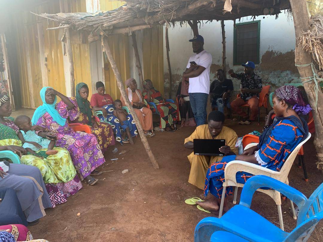 Young girls at Yendi Youth Summit Young girls at Yendi Youth Summit